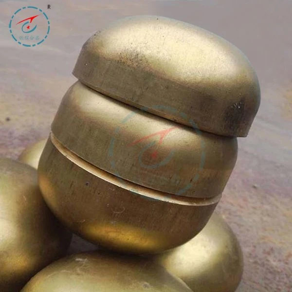 Đầu thép ốp đồng